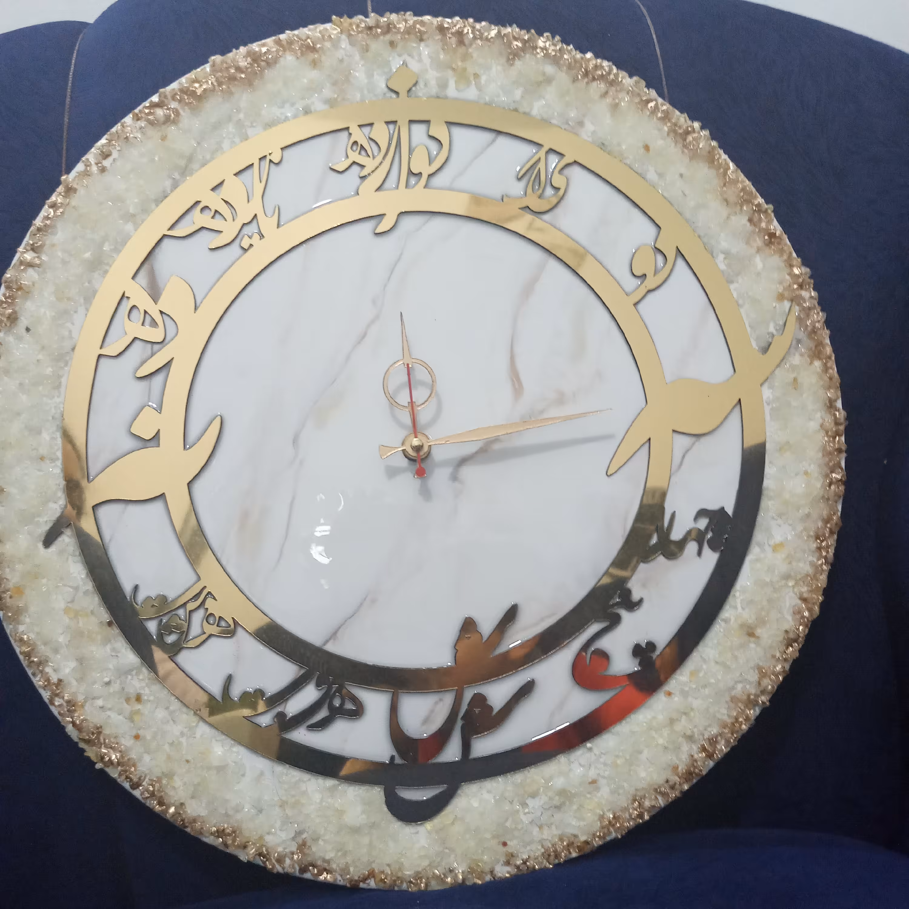 ساعت دیواری رزینی