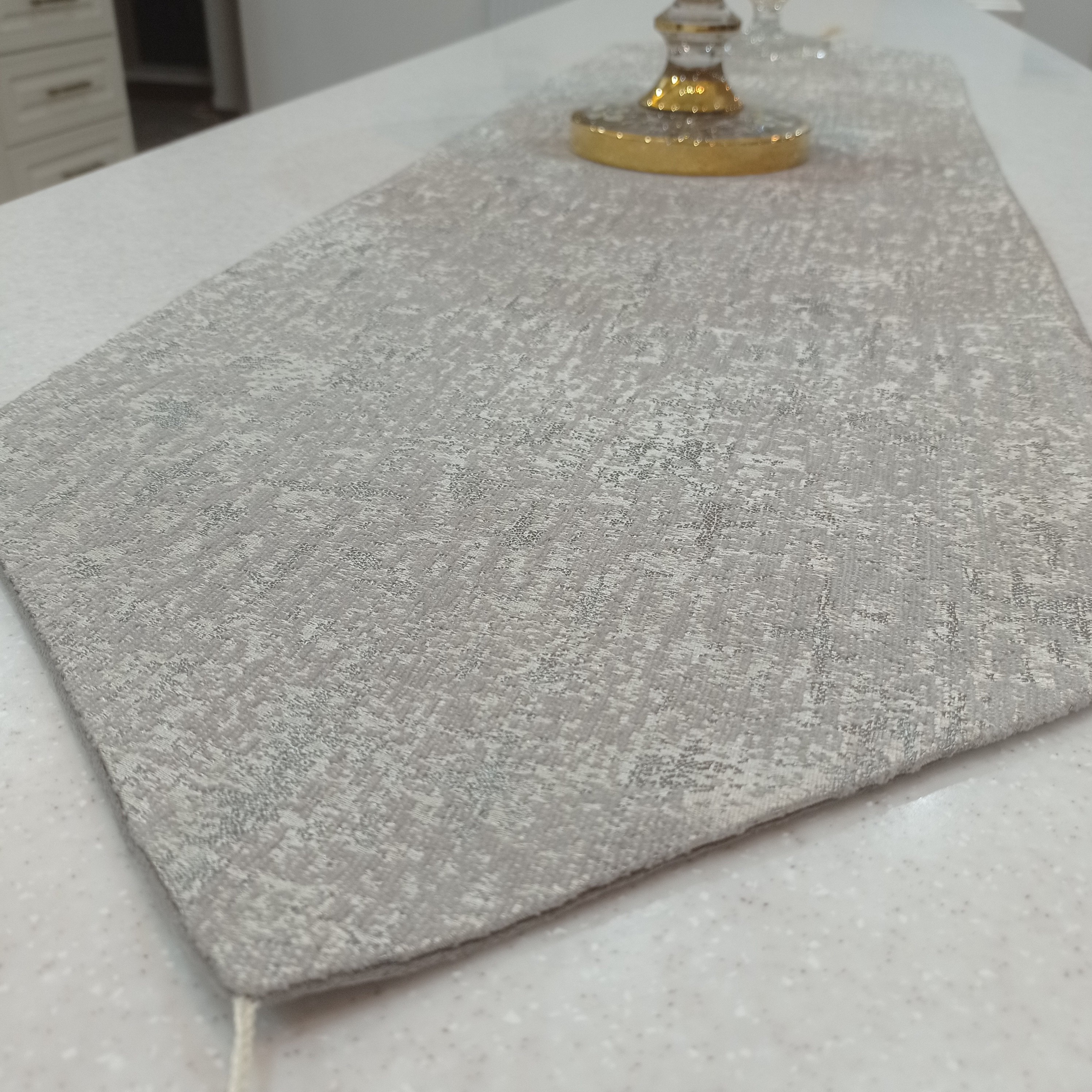 رانر مخمل پتینه 85سانتی مخصوص میز مبل و میز غذاخوری 4 نفره