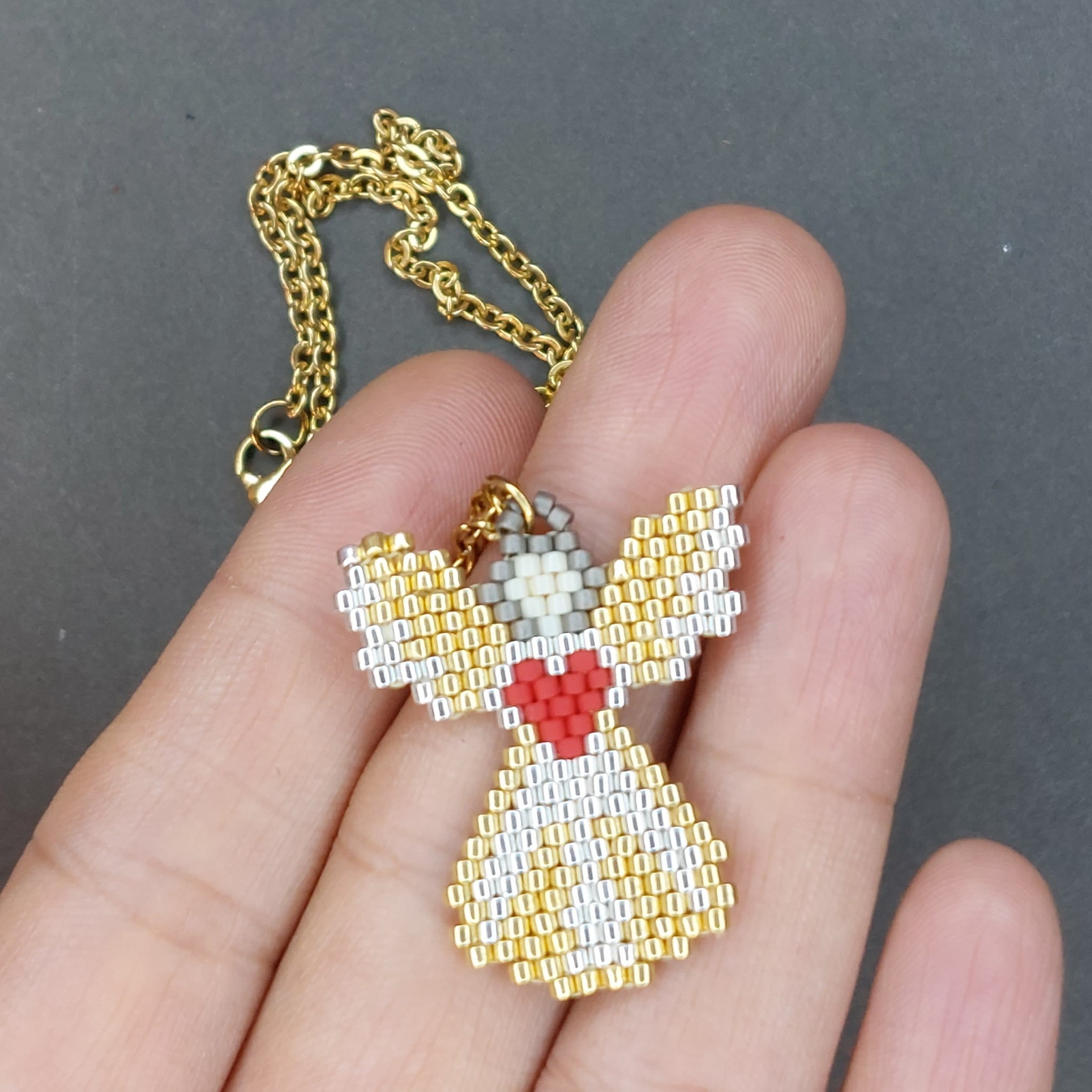 گردنبند طرح فرشته (مناسب برای همه سنین)