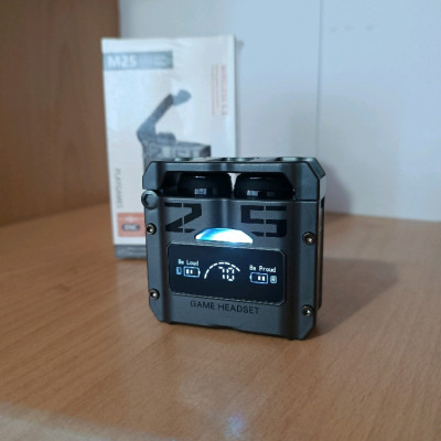 هدفون گیمینگ مدل M25 | بلوتوث 53   ENC | کیس پاوربانک‌دار
