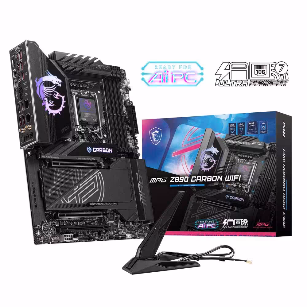 مادربرد ام اس آی مدل MPG Z890 CARBON WIFI DDR5