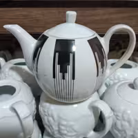 قوری چینی طرح چوقا بختیاری 