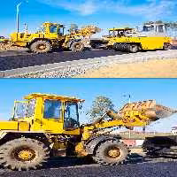 عکس آسفالت کردن جاده | گرافیک با طعم تربچه