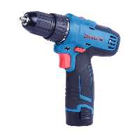  دریل و پیچ گوشتی شارژی 10.8 ولت   دو باتری  دانگ چنگ مدل  dong cheng  dcjz1202e  مخصوص MDF تزئینات اتومبیل ومنزل 