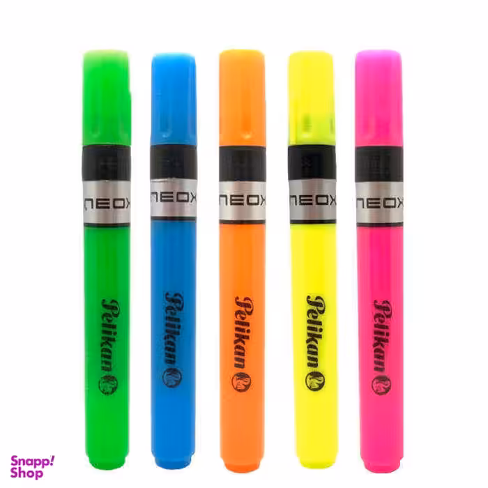 ماژیک علامت گذار پلیکان کد 4 بسته 5 عددی