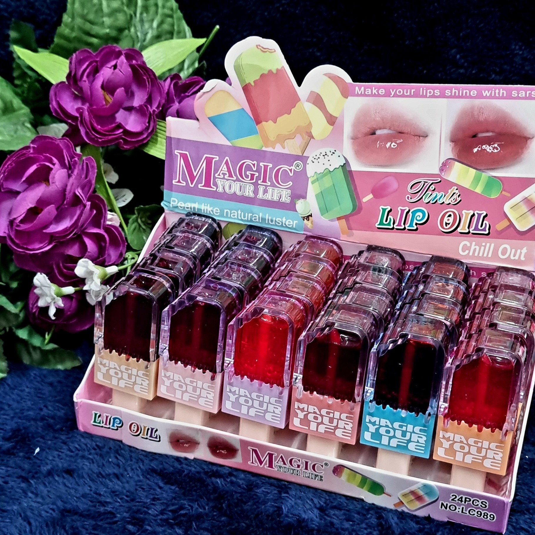 تینت لب بستنی چوبی