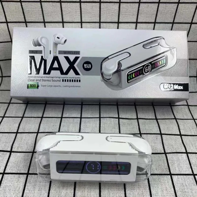 هندزفری هدفون بلوتوث m12 max  2023 کیفیت عالی