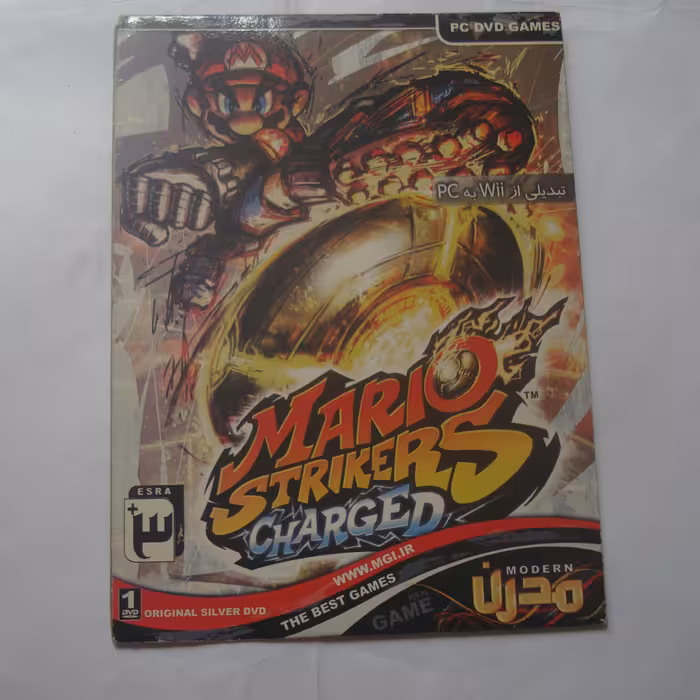 بازی اورجینال کامپیوتری MARIO STRIKERS CHARGED 