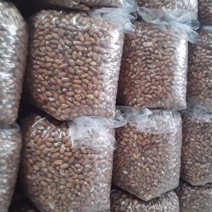 بادام زمینی اجیلی تازه استانه اشرفیه درجه یک خوش طعم ونمکی 