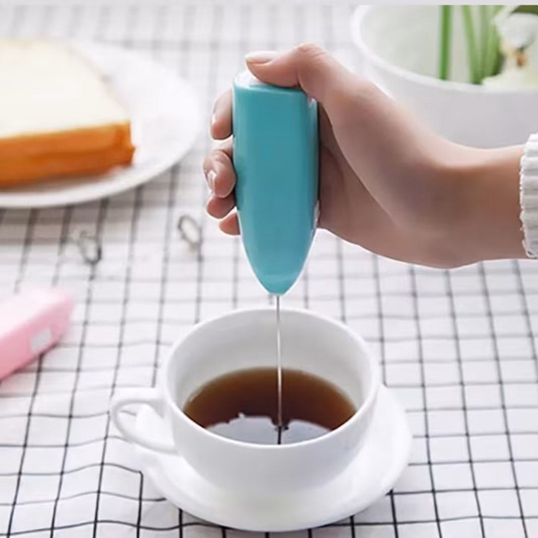 همزن قهوه باتری 