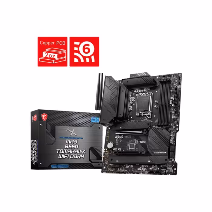 مادربرد ام اس آی MAG B660 TOMAHAWK WIFI DDR4