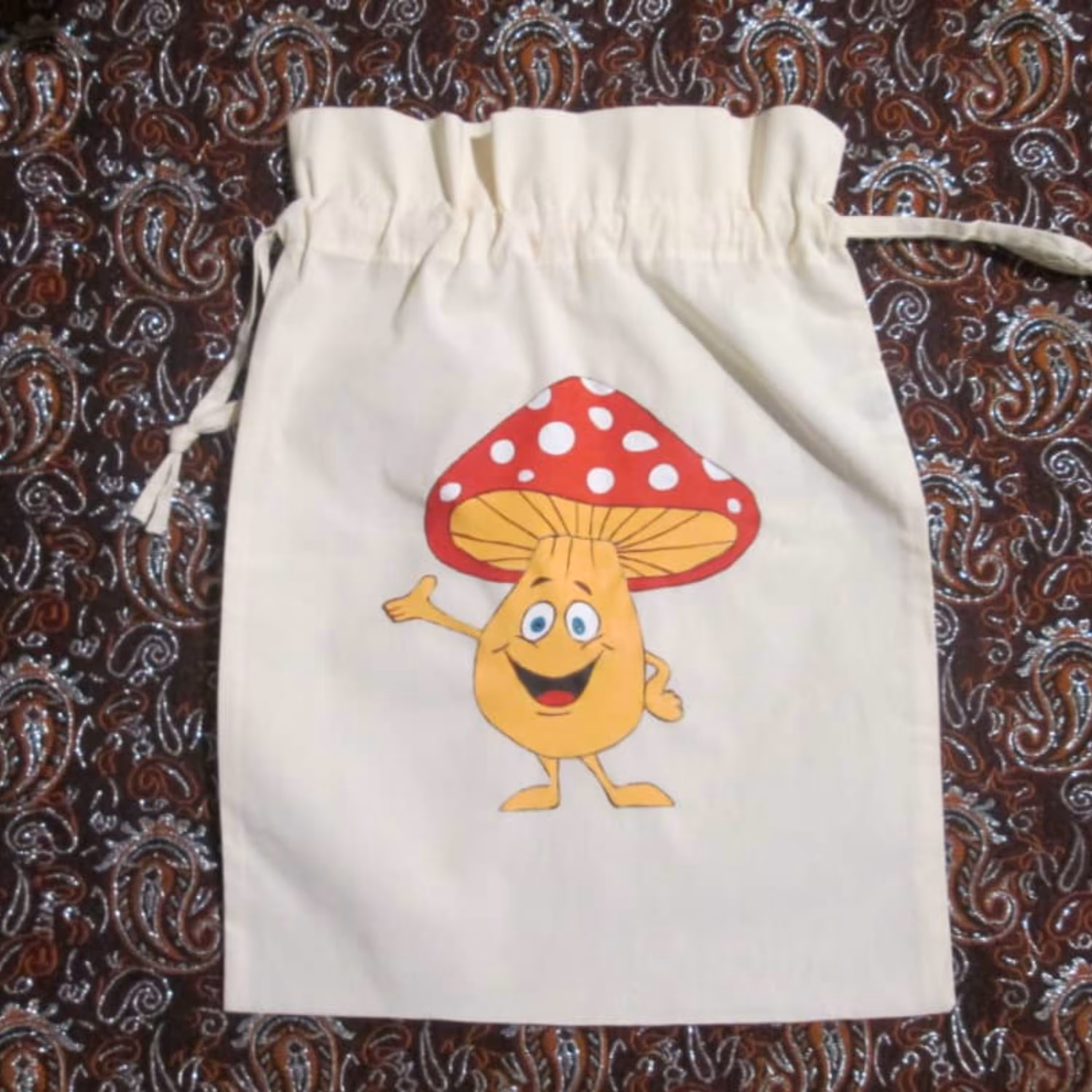 کیسه سبزیجات طرح قارچ