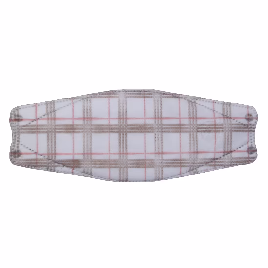 ماسک سه بعدی 5 لایه ارمغان طرح بربری جعبه 20 عددی + 1 عدد ماسک هدیه
