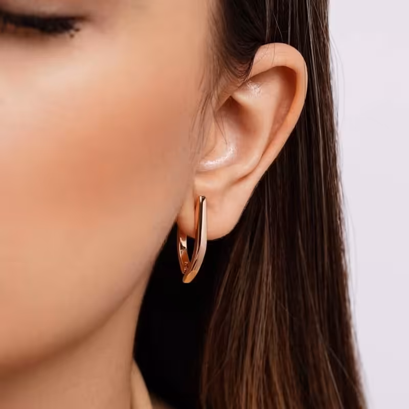 گوشواره آیینه ای پاتریشا برند ژوپینگ کد 510