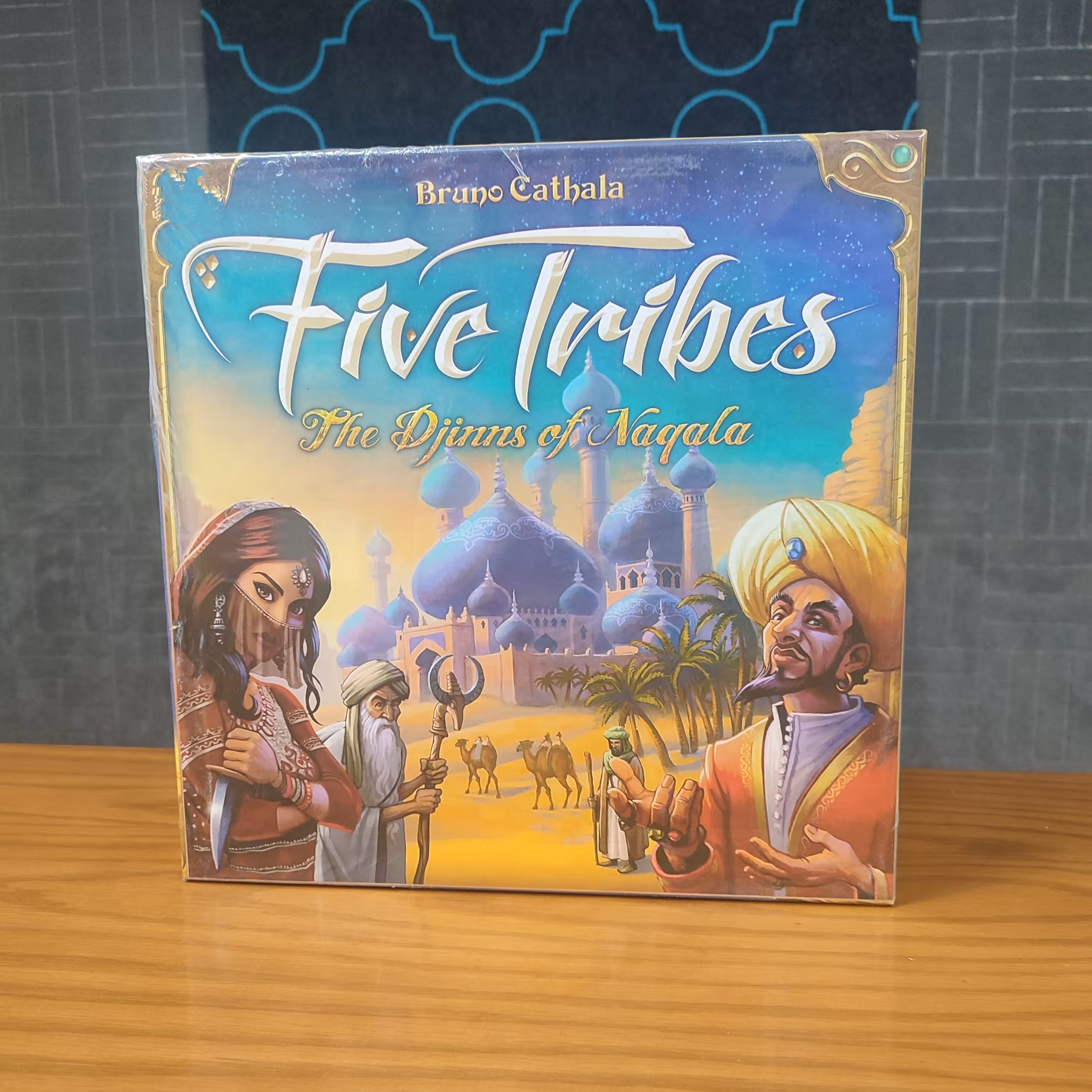 بازی فکری پنج قبیله ( five tribes ) دهکده برد گیم