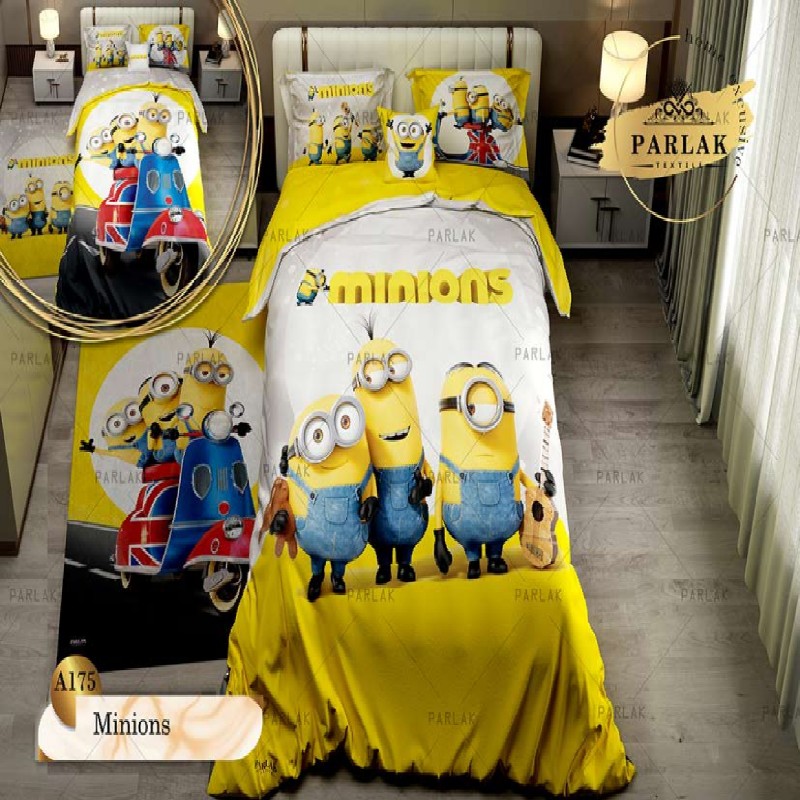 سرویس روتختی پارلاک کد A-175 یکنفره 5 تکه دو رو 