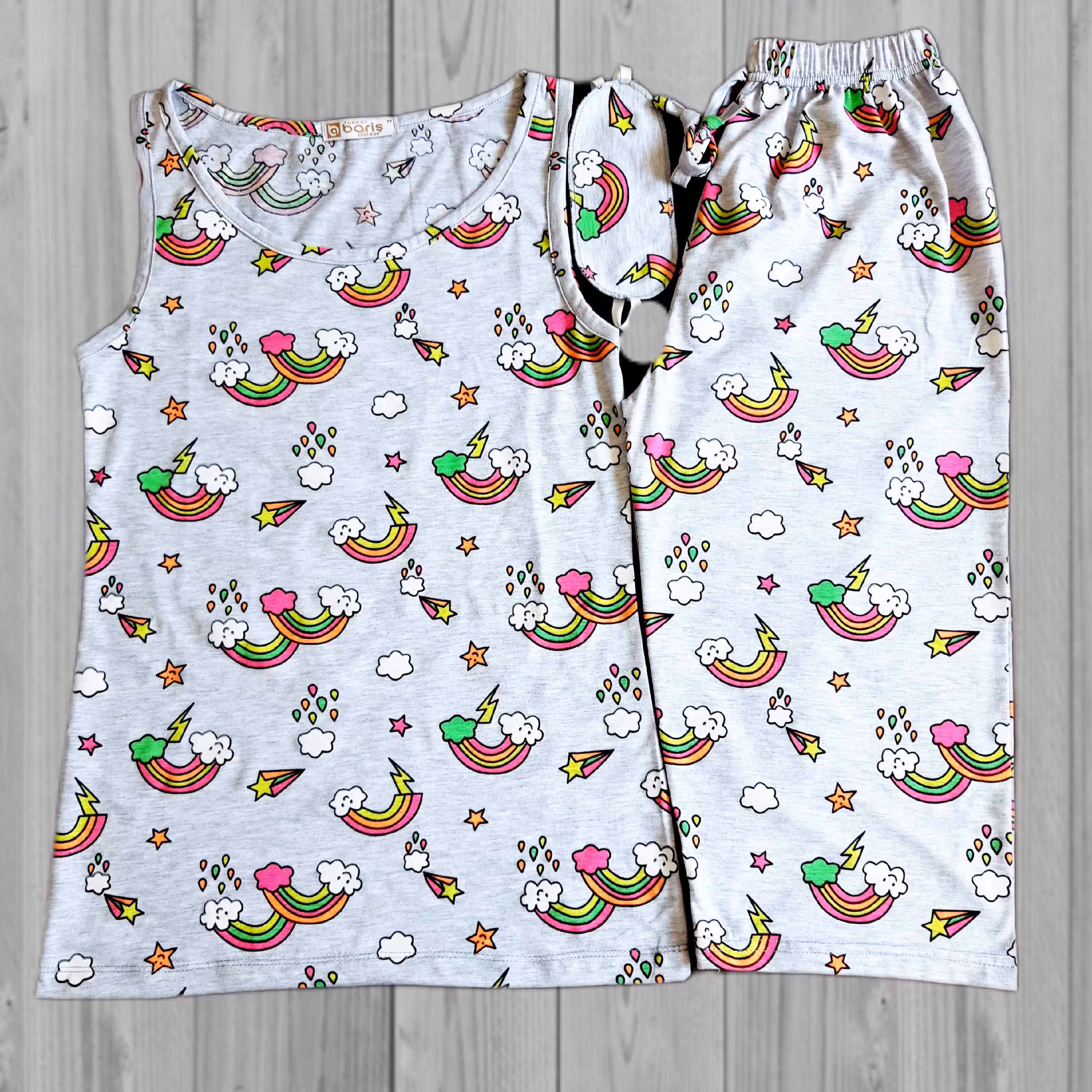 تاپو شلوارک باچشمبند نخپنبه تمام چاپ بسیارخنک مناسب خونه وخواب