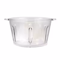 کاسه خردکن تکنو 3 لیتری (شیشه ای) (اصل) مطابق تصویر  ( کاسه خردکن شیشه ای) ظرف خرد کن تکنو شیشه ای