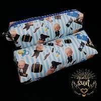 جامدادی تک زیپ پسرانه طرح بچه رئیس