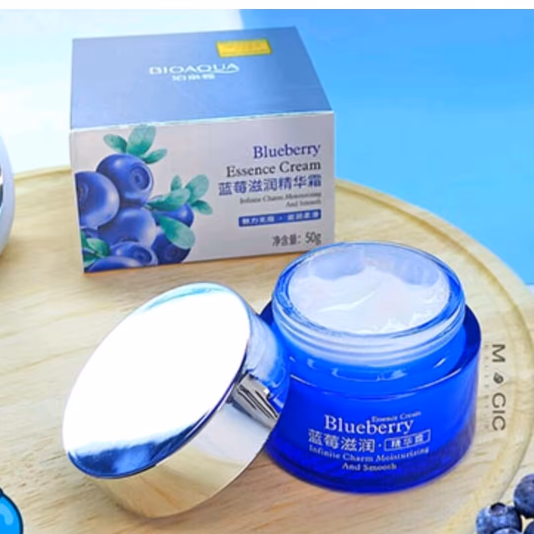 کرم آبرسان پوست بلوبری بیوآکوا