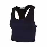 نیم تنه ورزشی زنانه بدنسازی طرح نایک Just Do it 1121 | سرمه ای/مشکی