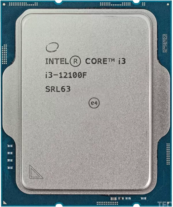 پردازنده اینتل سوکت LGA 1700 مدل Core i3 12100F