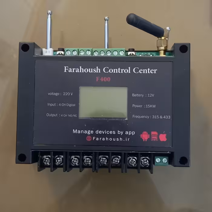 مرکز کنترل سیم کارتی خانه هوشمند فراهوش 