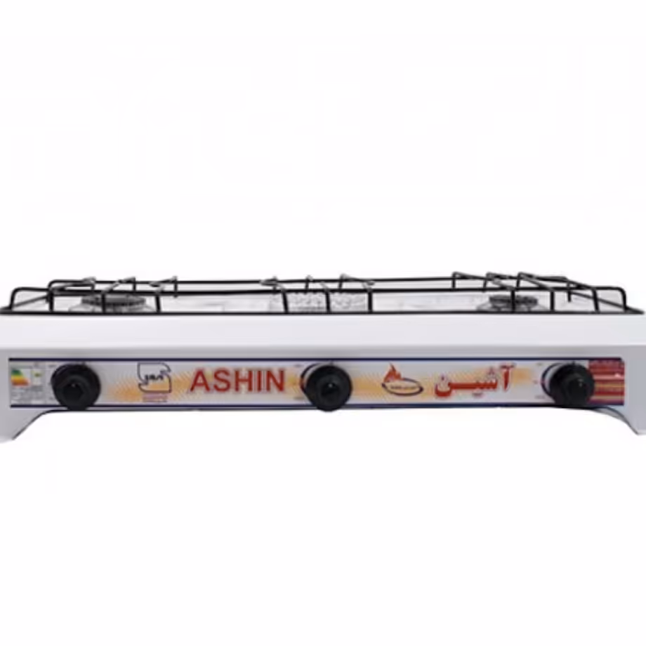 گاز رومیزی سه شعله لعاب آشین