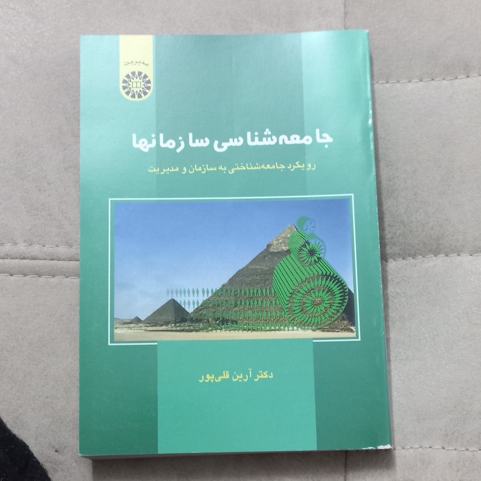 کتاب جامعه شناسی سازمان ها رویکرد جامعه شناختی به سازمان و مدیریت اثر دکتر آرین قلی پور نشر سمت