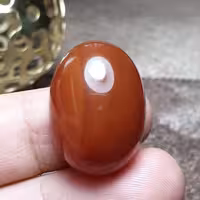 نگین درشت فوق العاده زیبای عقیق خوش رنگ معدنی اصل خراسانی
کد  25878