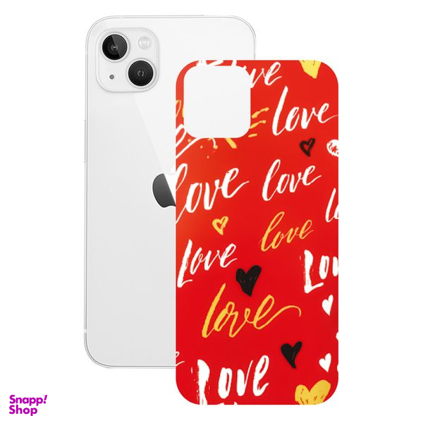 برچسب پوششی راک اسپیس (Rock Space) طرح Love مناسب برای گوشی اپل iPhone 13 Mini