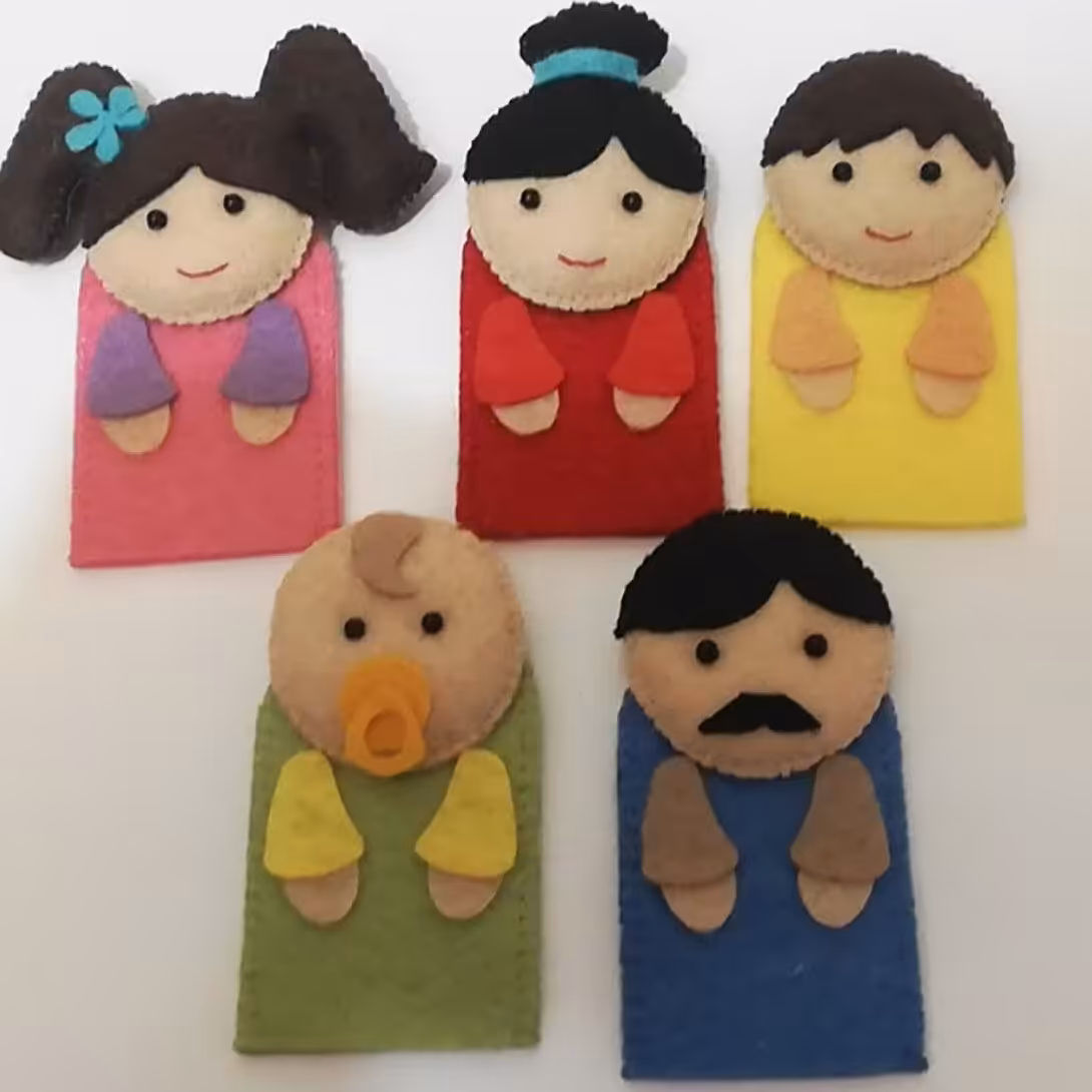 عروسک انگشتی خانواده