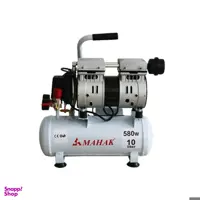 کمپرسور باد سایلنت محک (Mahak) مدل HSU550-10L حجم 10 لیتر