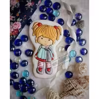 کوکی دختر   رنگی پوش