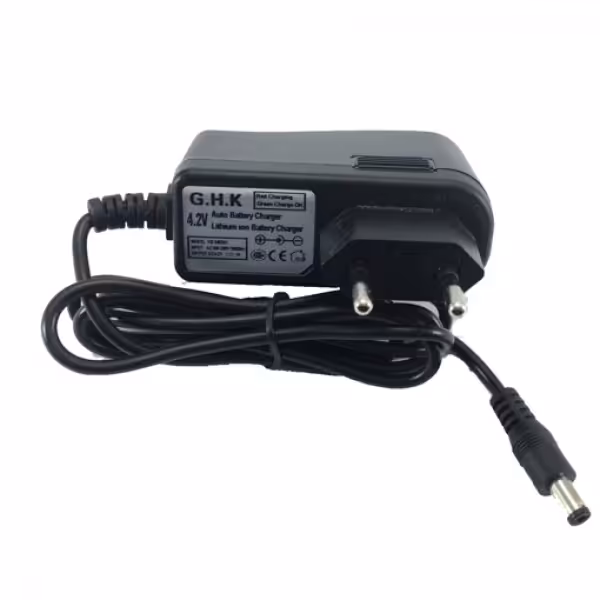 شارژر باتری لیتیوم یون 4.2 ولت 450MA