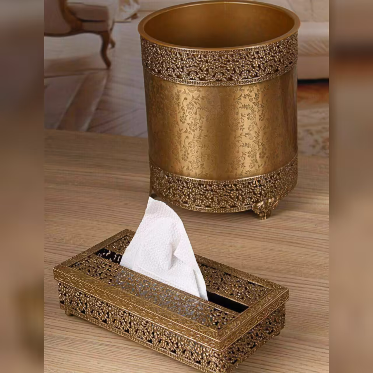 سطل و جا دستمالی