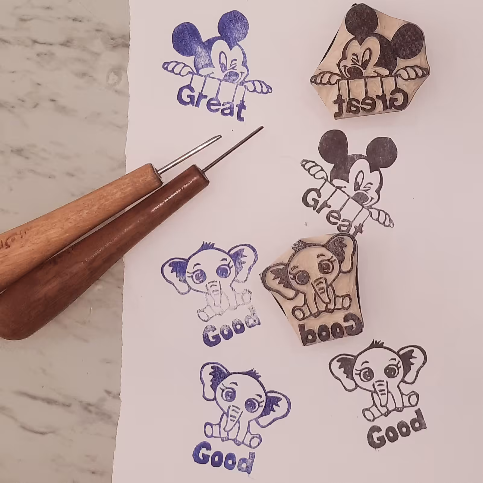 مهر تشویقی انگلیسی طرح جدید...با پایه فوم فشرده قیمت هر  کدام