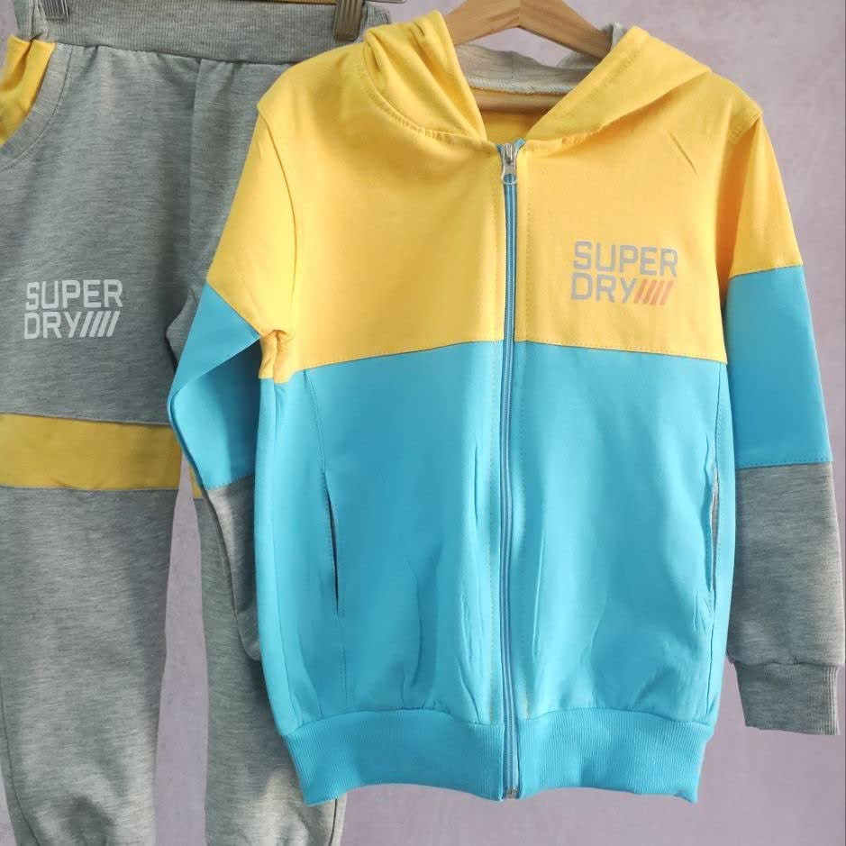 ست سویشرت شلوار بچگانه پرچمی