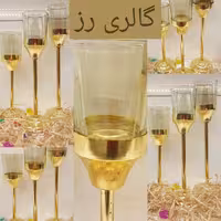 شمعدان 3 تایی آبکاری