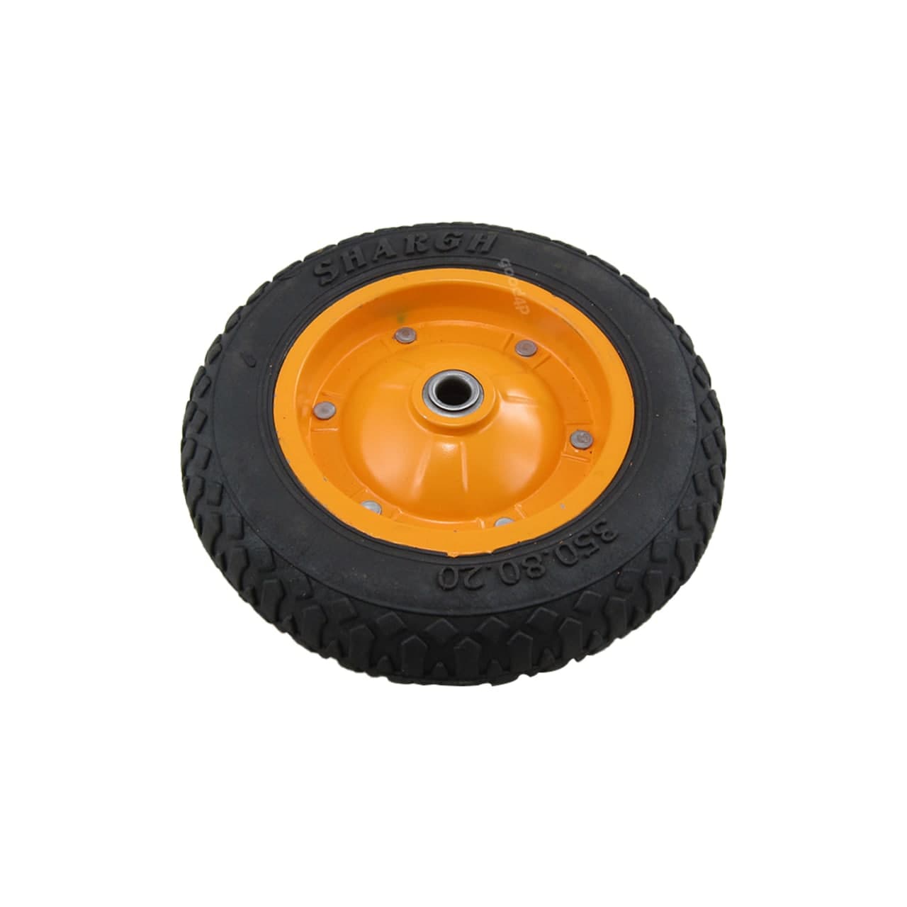 چرخ ( لاستیک ) فرغون ( فرقون ) توپر تیوپلس پی وی سی 350 بلبرینگی شرق