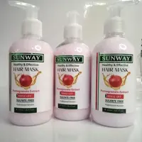 سان وی ماسک مو فاقد سولفات SUNWAY HAIR MASK  مو خشک و آسیب دیده  رنگ شده تقویت و نرم کننده مو SULFATE FREE قیمت  قدیم 
