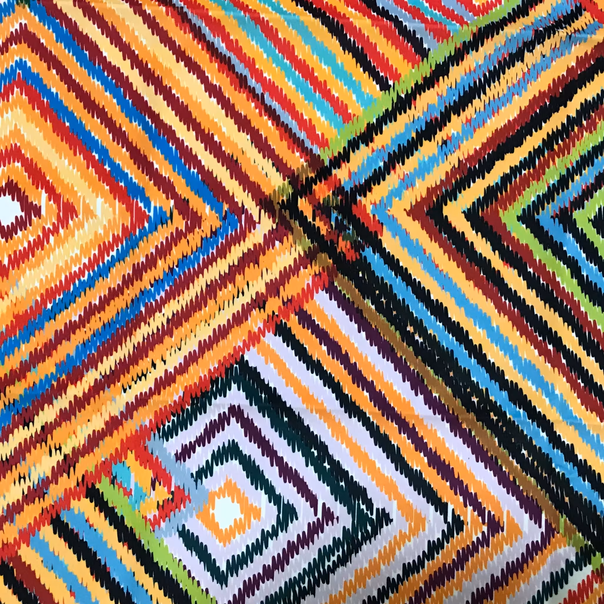 رومیزی مربع چاپی 