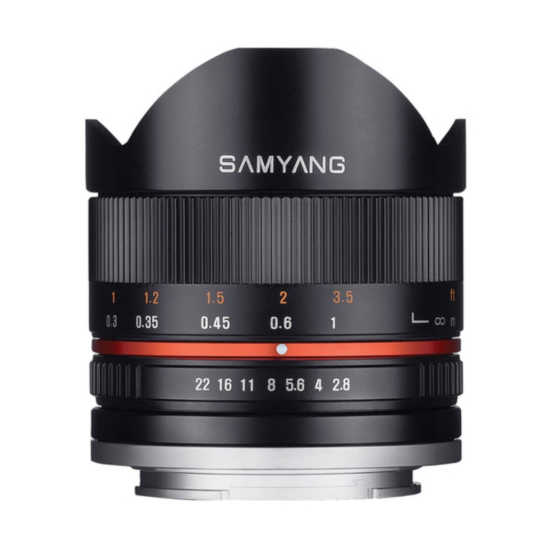 لنز سامیانگ Samyang 8mm f/2.8 Fisheye II Lens for Fujifilm X Mount