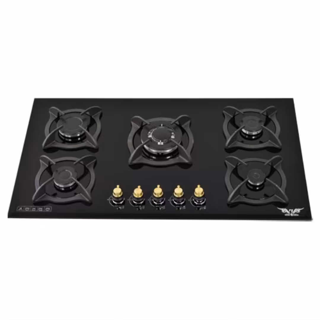 گاز شیشه ای مشکی با ترموکوپل مدل چدن پادیسانی