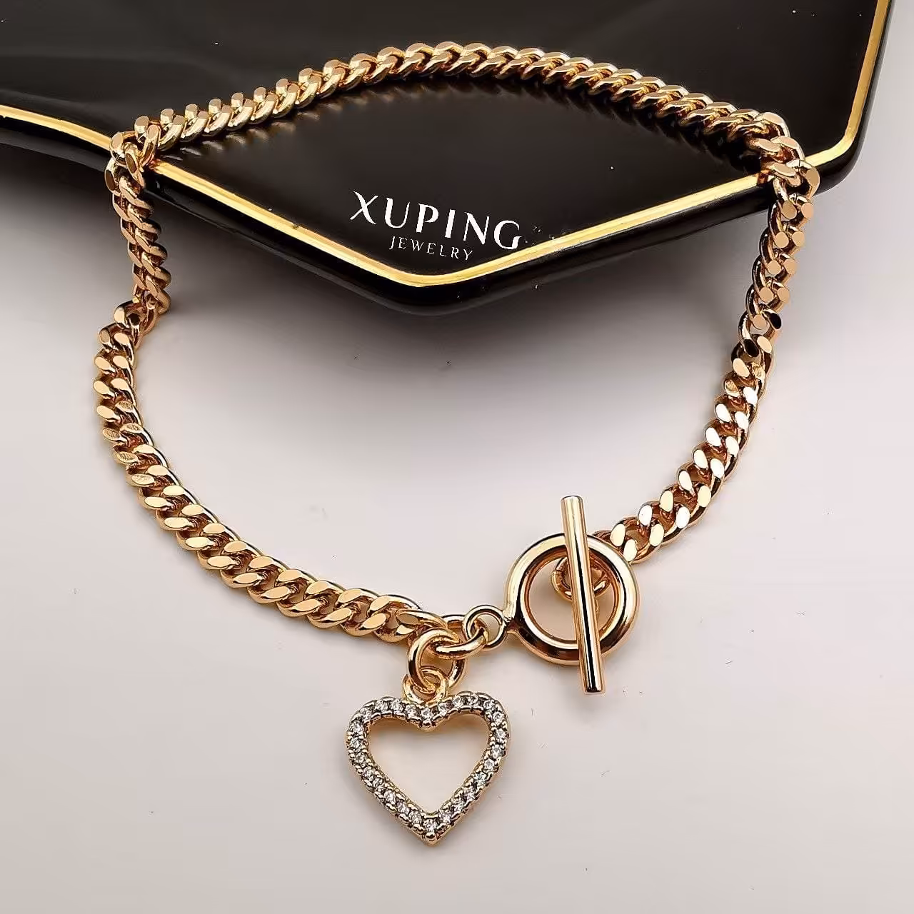 دستبند قلبی ژوپینگ