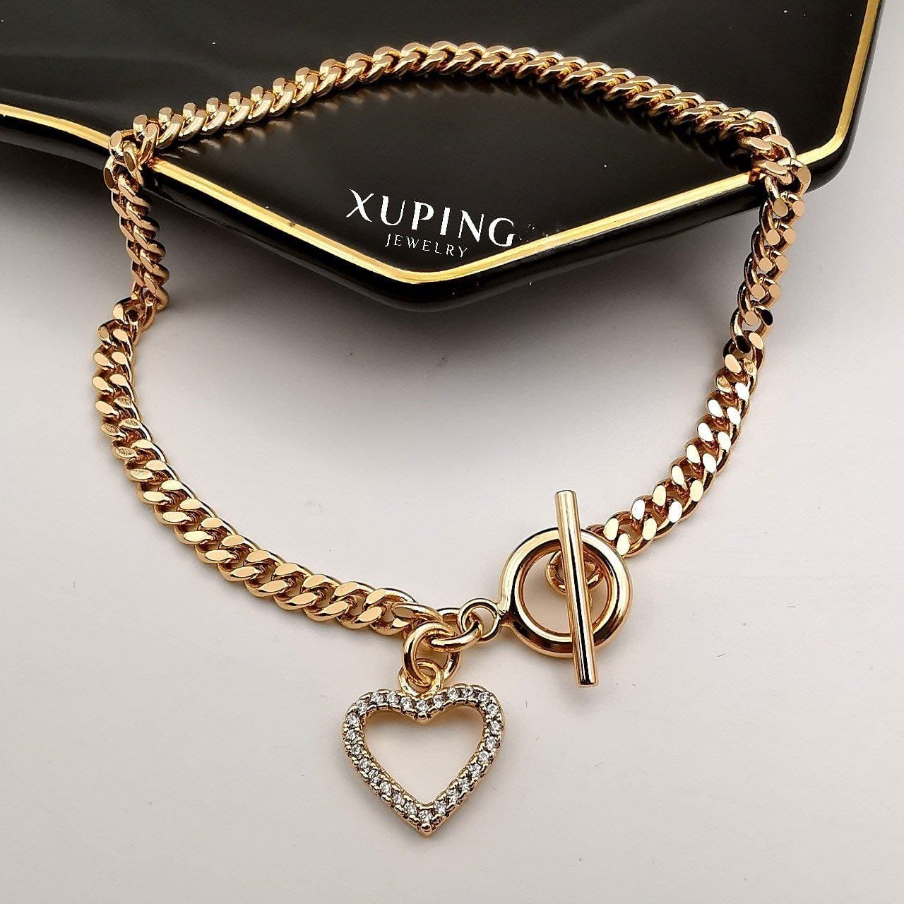 دستبند قلبی ژوپینگ