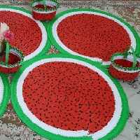 سفره یلدایی 80سانتی(پس کرایه)