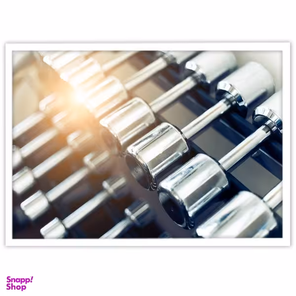 تابلو بکلیت طرح ورزشی دمبل مدل W-S2439