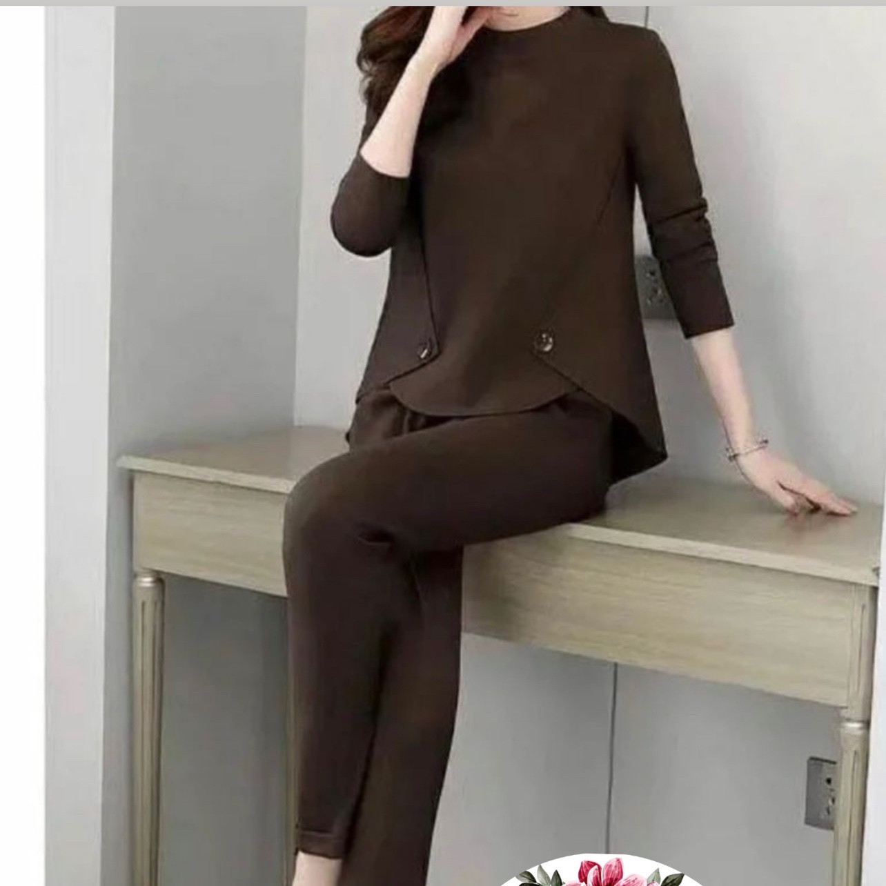 بلوزشلوار زنانه ست وارداتی