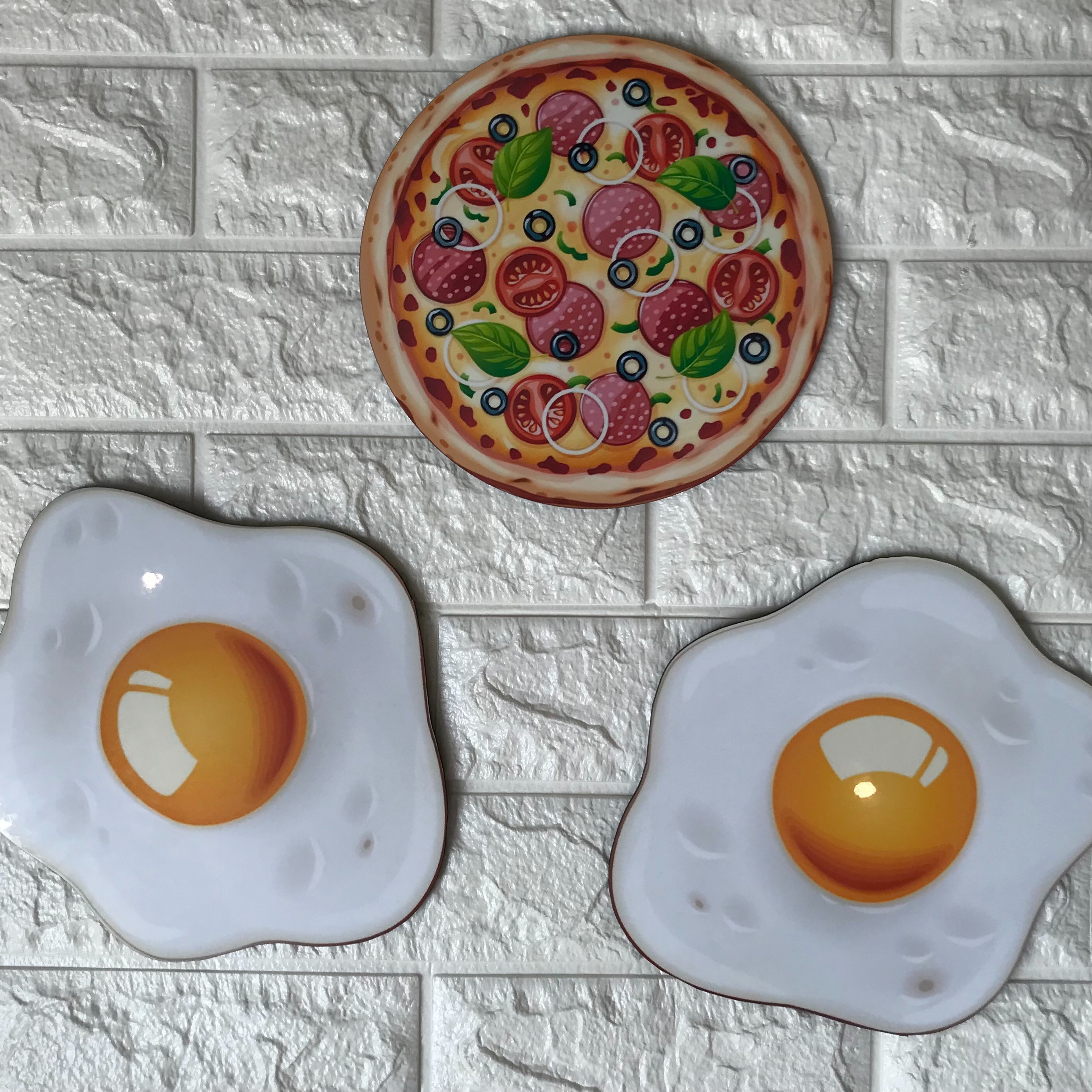 زیر قابلمه ای چوبی طرح فانتزی